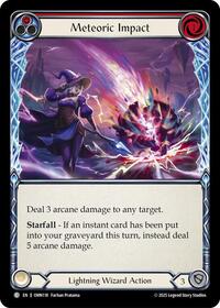 Meteoric Impact (Red) (OMN118) [Omens of the Third Age]