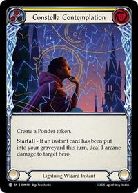 Constella Contemplation (Yellow) (OMN130) [Omens of the Third Age]