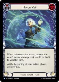 Haven Veil (Red) (OMN137) [Omens of the Third Age]