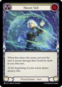 Haven Veil (Yellow) (OMN138) [Omens of the Third Age]