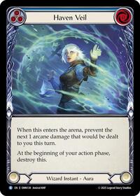 Haven Veil (Blue) (OMN139) [Omens of the Third Age]