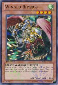 Winged Rhynos (Mosaic Rare) (BP02-EN051) [Battle Pack 2: War of the Giants]