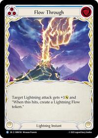 Flow Through (Blue) (OMN158) [Omens of the Third Age]