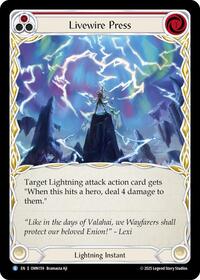 Livewire Press (Red) (OMN159) [Omens of the Third Age]