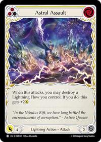 Astral Assault (Yellow) (OMN161) [Omens of the Third Age]