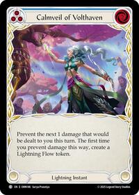Calmveil Of Volthaven (Blue) (OMN186) [Omens of the Third Age]