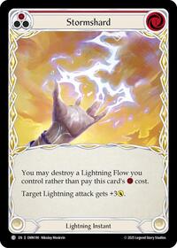 Stormshard (Red) (OMN190) [Omens of the Third Age]