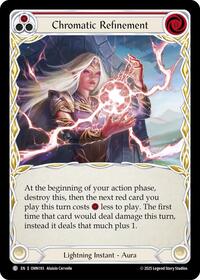 Chromatic Refinement (Red) (OMN193) [Omens of the Third Age]