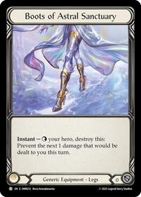 Boots Of Astral Sanctuary (OMN212) [Omens of the Third Age]
