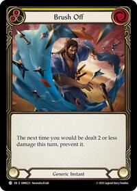 Brush Off (Yellow) (OMN223) [Omens of the Third Age]