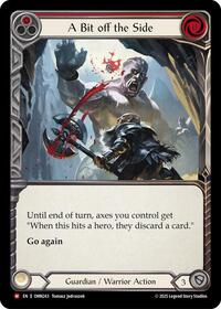 A Bit Off The Side (Red) (OMN243) [Omens of the Third Age]