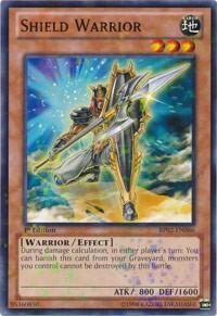 Shield Warrior (Mosaic Rare) (BP02-EN066) [Battle Pack 2: War of the Giants]