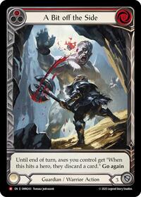 A Bit Off The Side (Red) (Extended Art) (OMN243) [Omens of the Third Age]