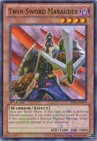 Twin-Sword Marauder (Mosaic Rare) (BP02-EN079) [Battle Pack 2: War of the Giants]