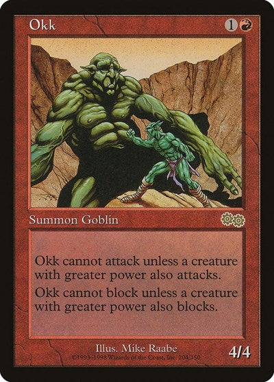 Okk (204) [Urza's Saga]