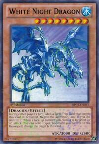 White Night Dragon (Mosaic Rare) (BP02-EN083) [Battle Pack 2: War of the Giants]