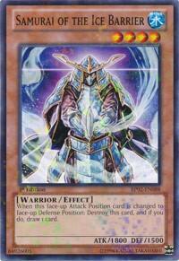 Samurai of the Ice Barrier (Mosaic Rare) (BP02-EN088) [Battle Pack 2: War of the Giants]