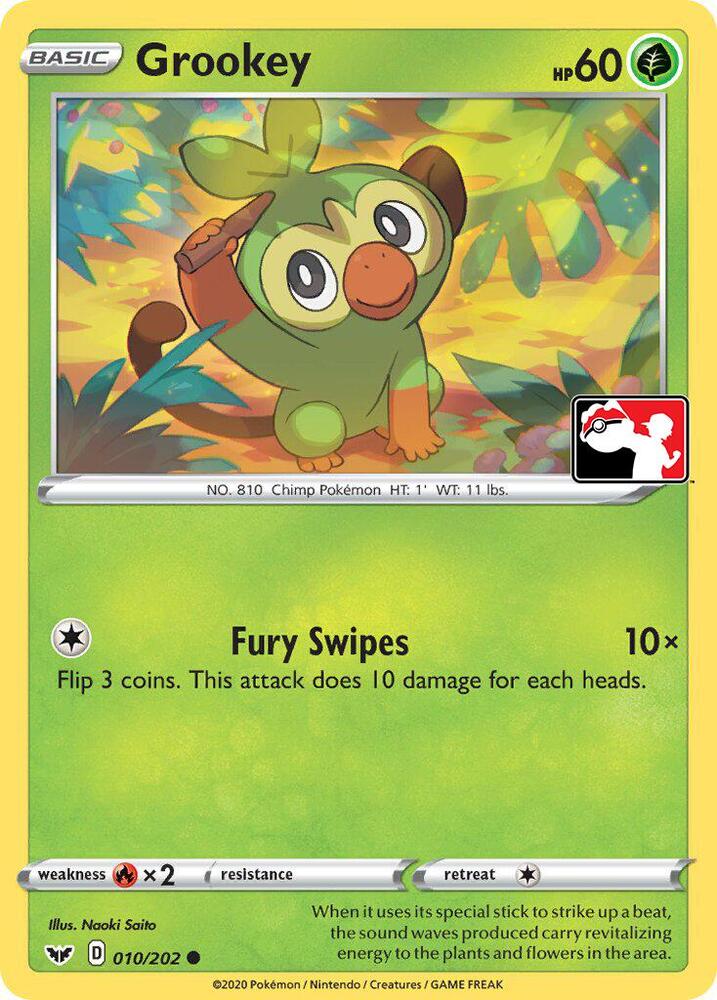 Grookey (Library Exclusive) (011/202) [Miscellaneous Cards & Products]