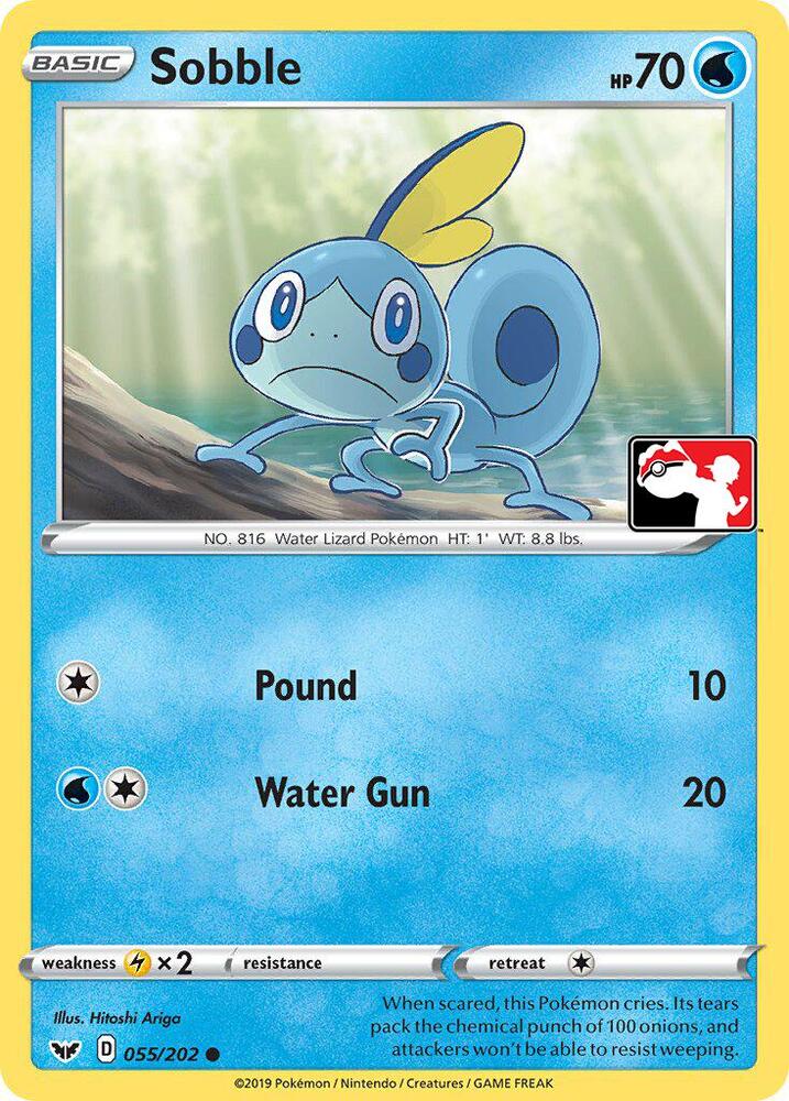 Sobble (Library Exclusive) (055/202) [Miscellaneous Cards & Products]