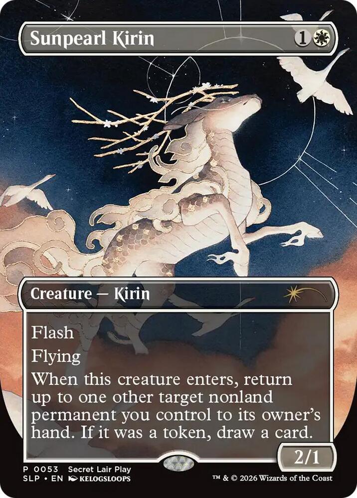Sunpearl Kirin (53) [Secret Lair Showdown]