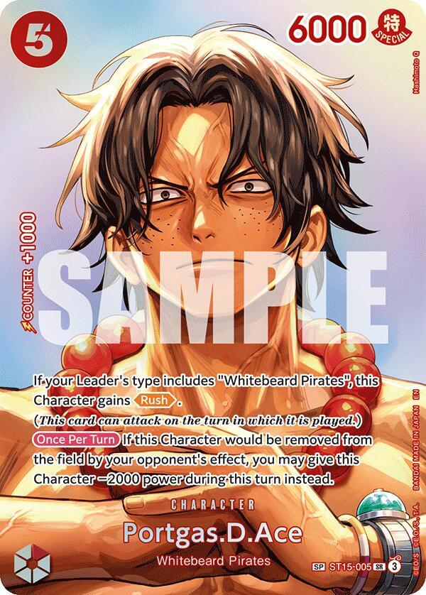 Portgas.D.Ace (SP) (ST15-005) [The Time of Battle]