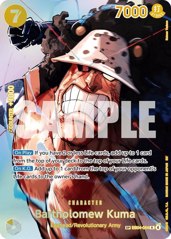 Bartholomew Kuma (SP) (EB04-054) [The Time of Battle]