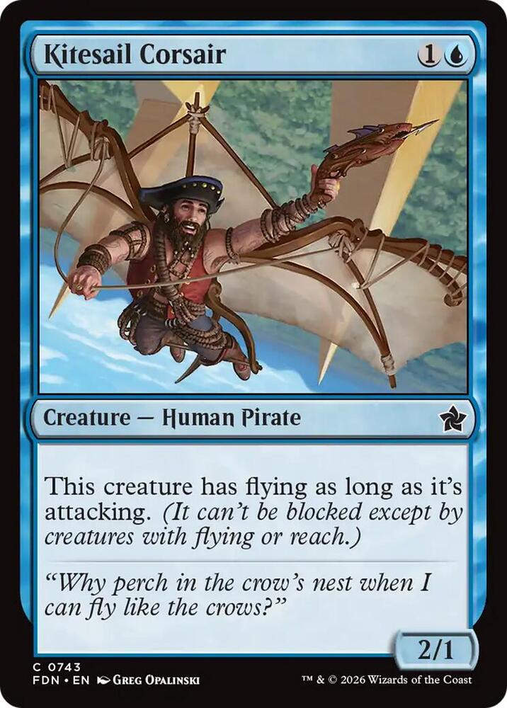 Kitesail Corsair (0743) (743) [Foundations]