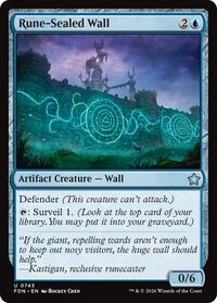 Rune-Sealed Wall (0745) (745) [Foundations]