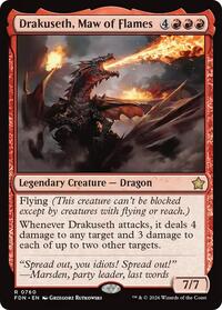 Drakuseth, Maw of Flames (0760) (760) [Foundations]