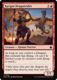 Kargan Dragonrider (0762) (762) [Foundations]
