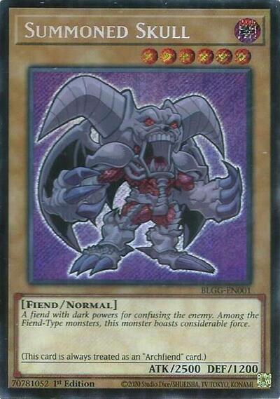 Summoned Skull (BLGG-EN001) [Battles of Legend: Glorious Gallery]