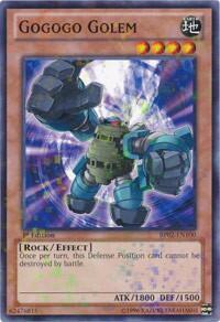 Gogogo Golem (Mosaic Rare) (BP02-EN100) [Battle Pack 2: War of the Giants]