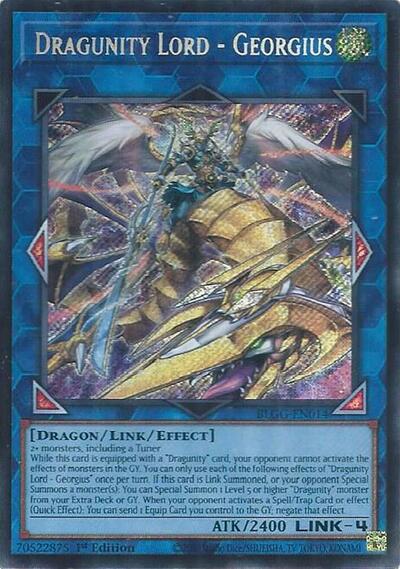 Dragunity Lord - Georgius (BLGG-EN014) [Battles of Legend: Glorious Gallery]