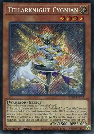 Tellarknight Cygnian (BLGG-EN017) [Battles of Legend: Glorious Gallery]