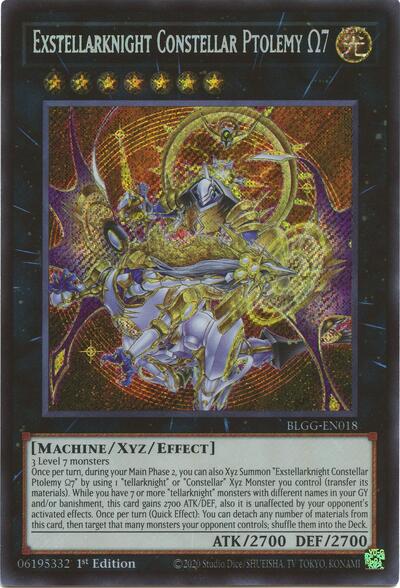 Exstellarknight Constellar Ptolemy Omega 7 (BLGG-EN018) [Battles of Legend: Glorious Gallery]