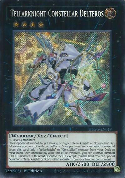 Tellarknight Constellar Delteros (BLGG-EN019) [Battles of Legend: Glorious Gallery]