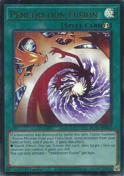 Penetration Fusion (BLGG-EN040) [Battles of Legend: Glorious Gallery]