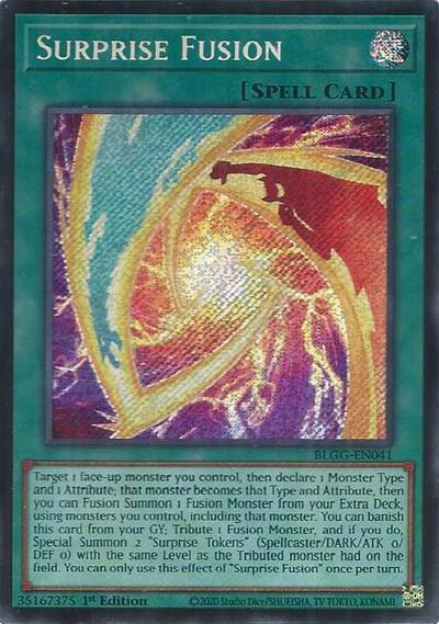 Surprise Fusion (BLGG-EN041) [Battles of Legend: Glorious Gallery]