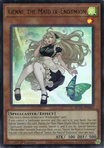 Genni, the Maid of Endymion (BLGG-EN042) [Battles of Legend: Glorious Gallery]