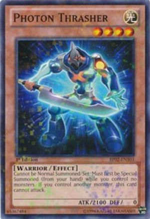 Photon Thrasher (Mosaic Rare) (BP02-EN103) - Battle Pack 2: War of the Giants 1st Edition