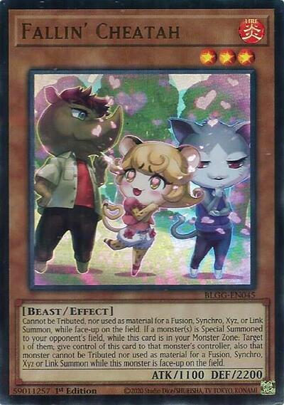 Fallin' Cheatah (BLGG-EN045) [Battles of Legend: Glorious Gallery]