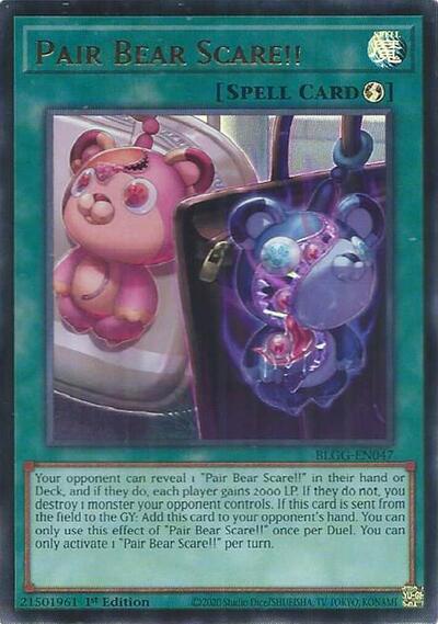 Pair Bear Scare!! (BLGG-EN047) [Battles of Legend: Glorious Gallery]