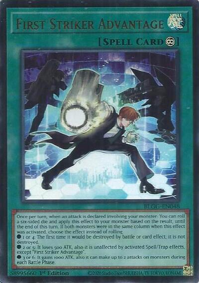 First Striker Advantage (BLGG-EN048) [Battles of Legend: Glorious Gallery]