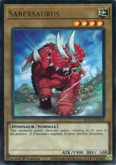 Sabersaurus (BLGG-EN052) [Battles of Legend: Glorious Gallery]
