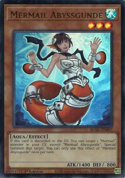 Mermail Abyssgunde (BLGG-EN057) [Battles of Legend: Glorious Gallery]