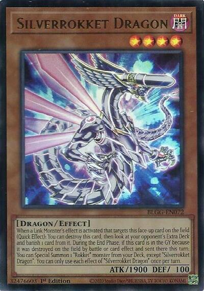 Silverrokket Dragon (BLGG-EN072) [Battles of Legend: Glorious Gallery]