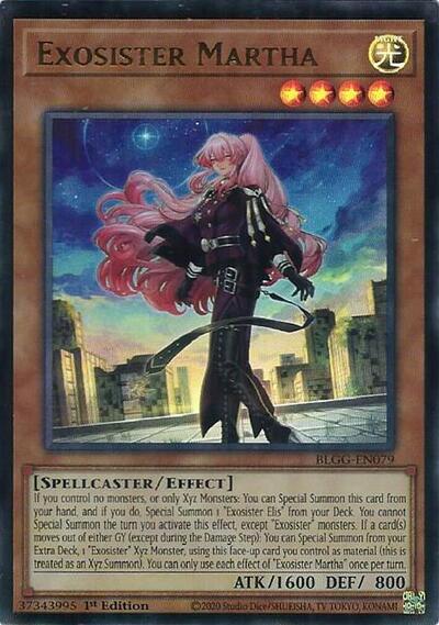 Exosister Martha (BLGG-EN079) [Battles of Legend: Glorious Gallery]