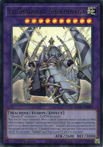 El Shaddoll Shekhinaga (BLGG-EN082) [Battles of Legend: Glorious Gallery]