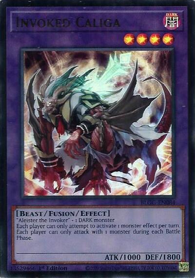 Invoked Caliga (BLGG-EN084) [Battles of Legend: Glorious Gallery]