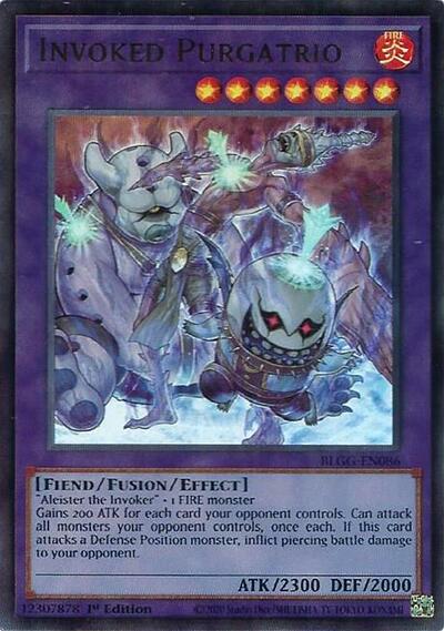 Invoked Purgatrio (BLGG-EN086) [Battles of Legend: Glorious Gallery]